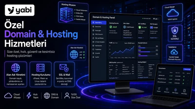 Domain ve hosting hizmeti