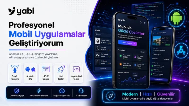 Profesyonel mobil uygulama gelistirme