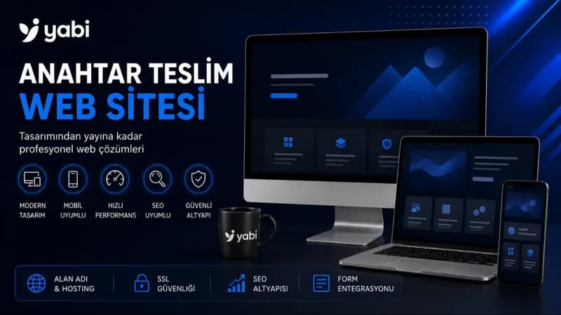 Anahtar teslim web sitesi