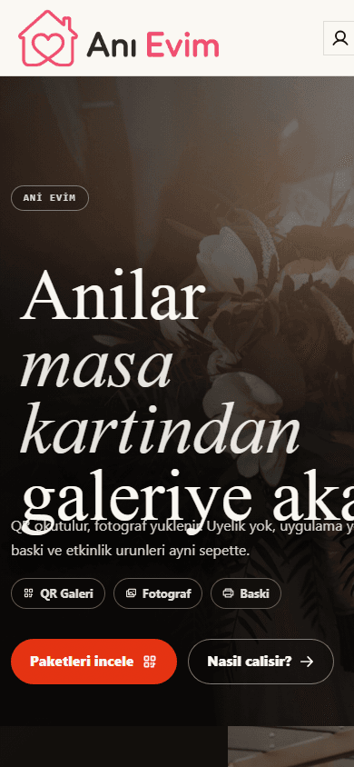 Ani Evim QR Galeri Platformu — görsel 2
